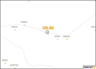 map of Xalau