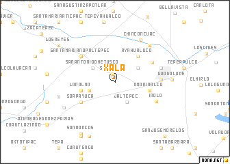 map of Xala