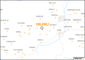 map of Xǝlfǝli