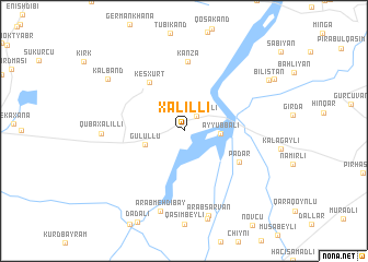 map of Xǝlilli