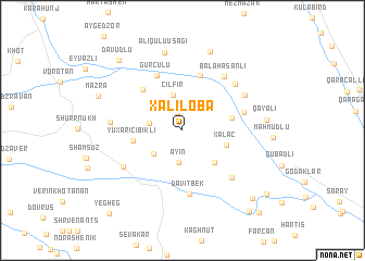 map of Xǝlıloba