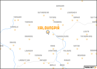 map of Xa Loung Pia