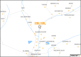 map of Xalxal