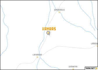 map of Xamaas