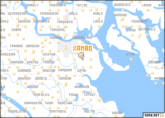 map of Xâm Bồ