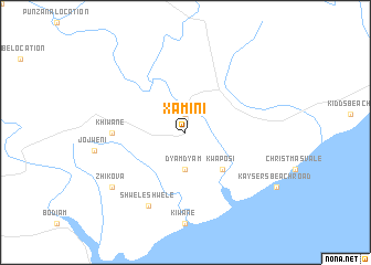 map of Xamini