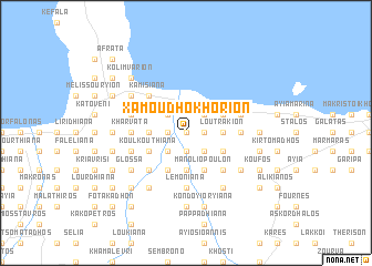 map of Xamoudhokhórion