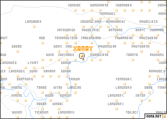 map of Xã Nay