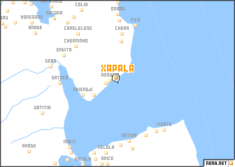 map of Xapala