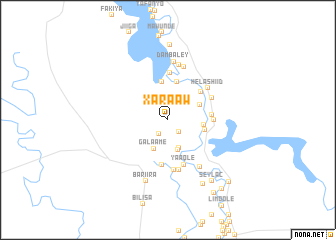 map of Xaraaw