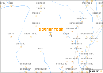 map of Xã Sông Trao