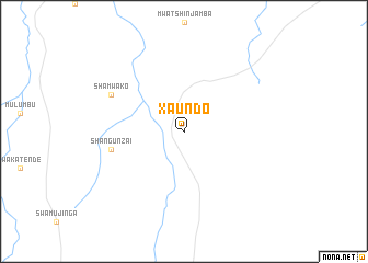 map of Xaundo