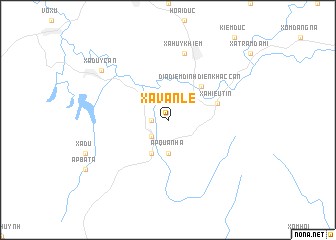 map of Xã Van Lê