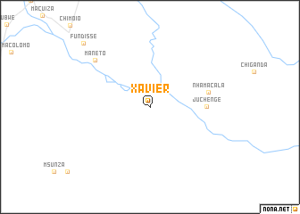 map of Xavier