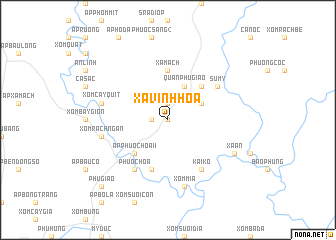 map of Xã Vĩnh Hòa