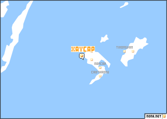 map of Xay Cap