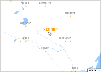 map of Xcanha