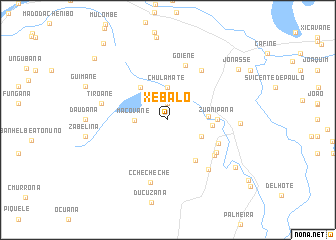 map of Xebalo