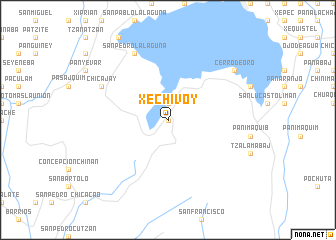 map of Xechivoy