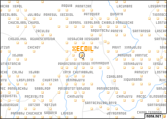 map of Xecoíl