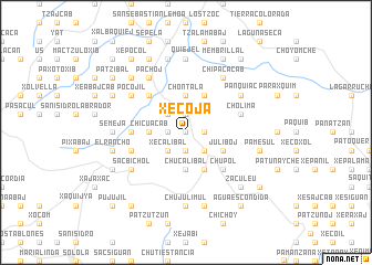 map of Xecojá