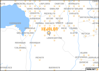 map of Xejolón