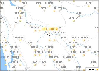 map of Xelvona