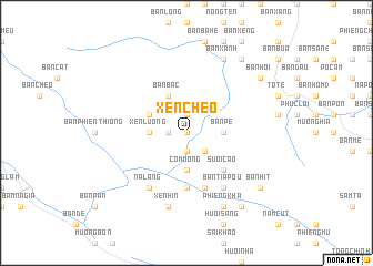 map of Xen Chèo