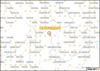 map of Xenimaquín