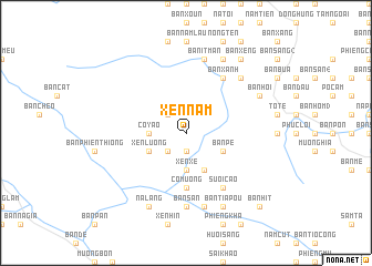 map of Xen Nâm