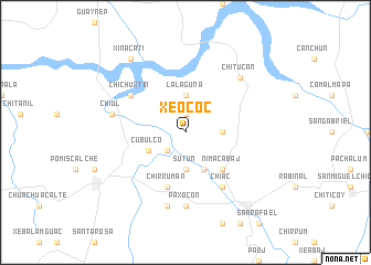 map of Xeococ