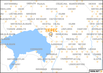 map of Xepec