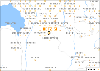 map of Xetzisí