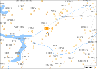 map of (( Xhah ))