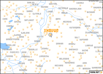 map of (( Xhavur ))