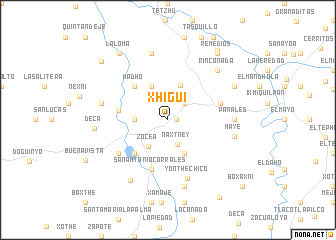 map of Xhigui