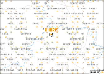 map of Xhoris