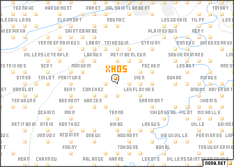 map of Xhos