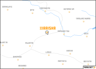 map of Xia\