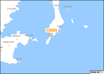 map of Xia\