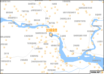 map of Xia\