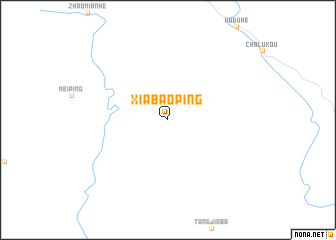 map of Xiabaoping