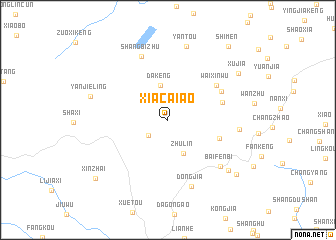 map of Xiacai\