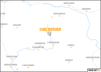 map of Xiacaonian