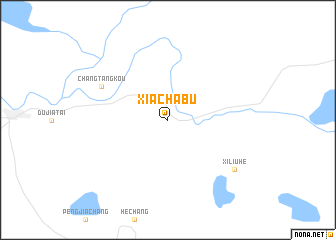 map of Xiachabu