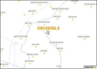 map of Xiachangle