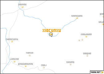 map of Xiacunxu