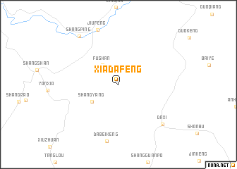 map of Xiadafeng