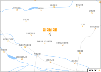 map of Xiadian