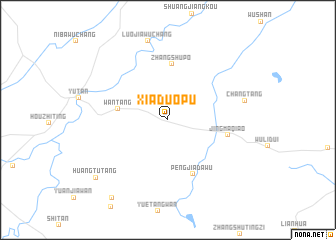 map of Xiaduopu